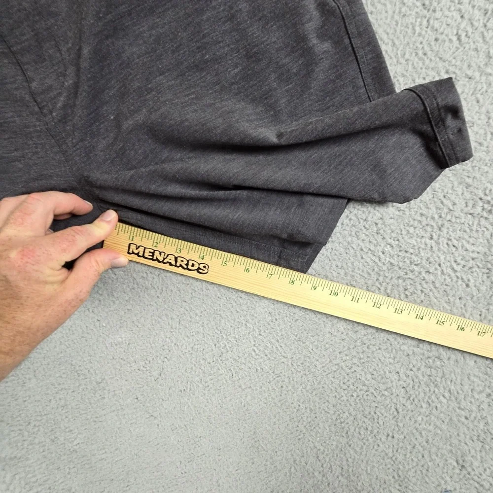 Faherty All Day Shorts Gray Mens 38 Performance Stretch Drawstring‎ **Flaw